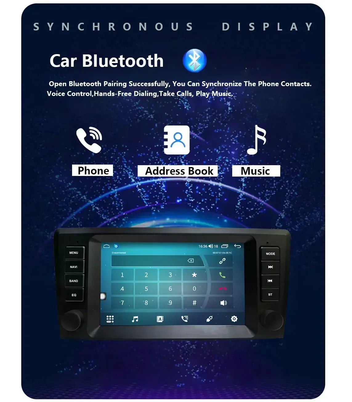 8-Inch Android Stereo for Selected Volvo Models