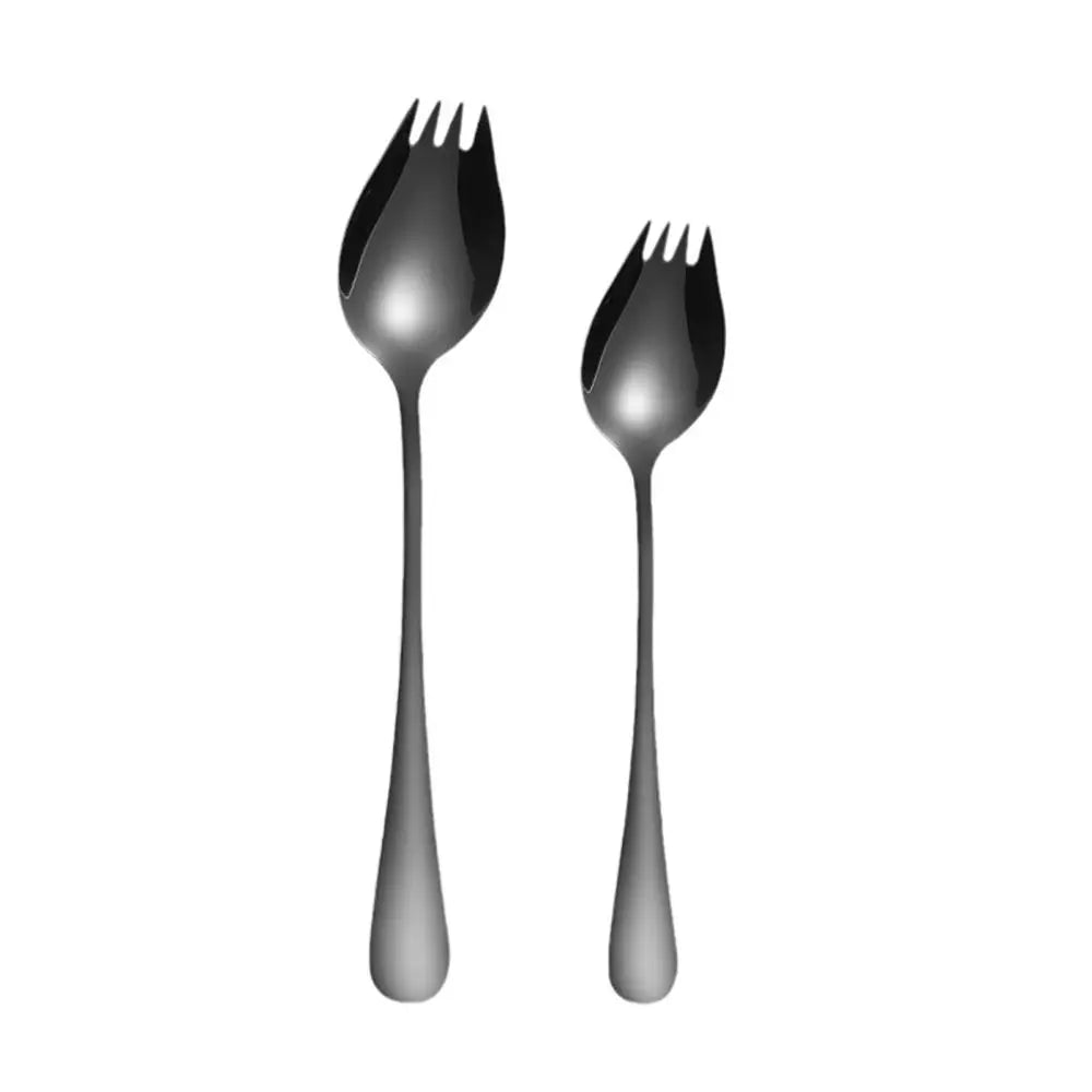 Long-Handle Stainless Steel Spork