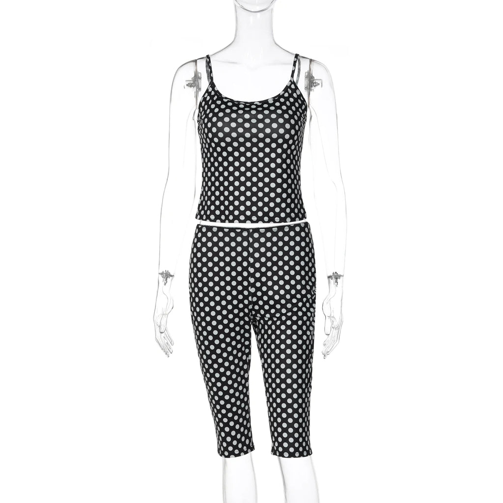 Women's Cami Top and Capri Pants Set