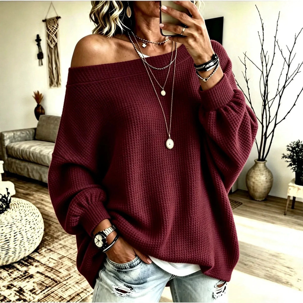 Casual Pullover Top with Regular Cut Japanese Korean Casual Loose Fit Standard Length Long Sleeve Daily Autumn Women Sweater Dsers