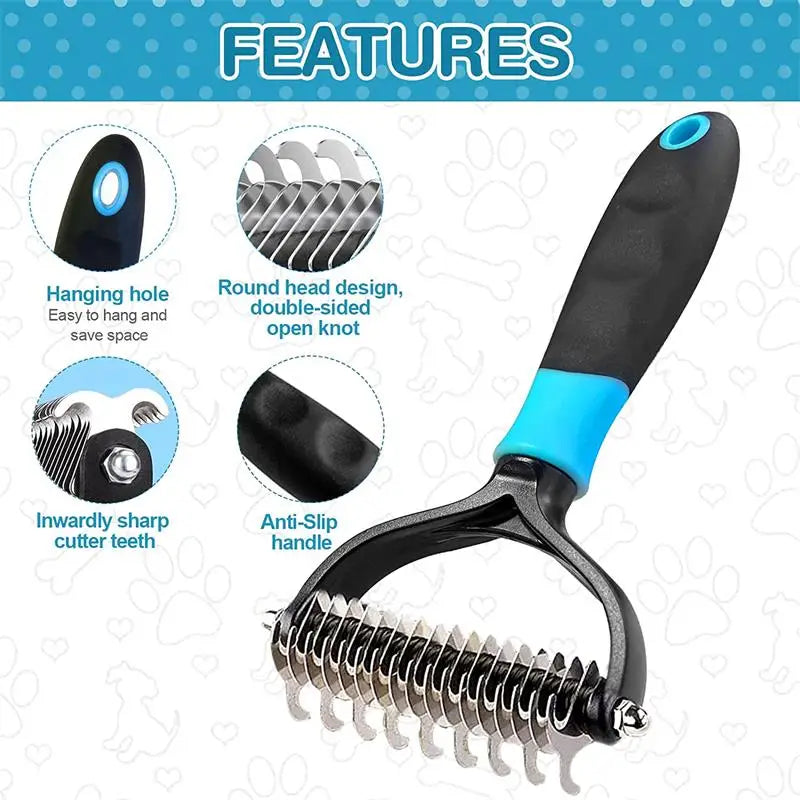 Stainless Steel Pet Grooming Brush