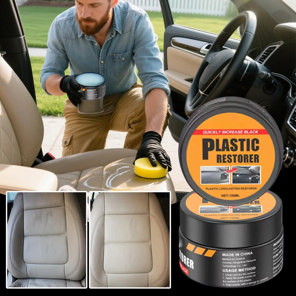 Car Interior Leather Care Paste