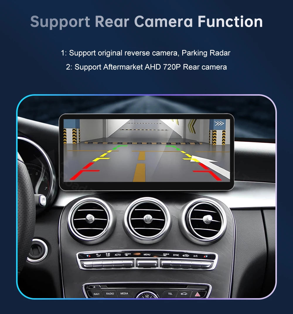 Road Top CarPlay Display for Mercedes-Benz NTG5.0