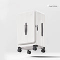 Side-Opening Lid Large Capacity Travel Suitcase Lightweight Pure PC Expandable Trolley Case 24/26/28/30inch Luggage High Quality Whispering Desires Shoppe