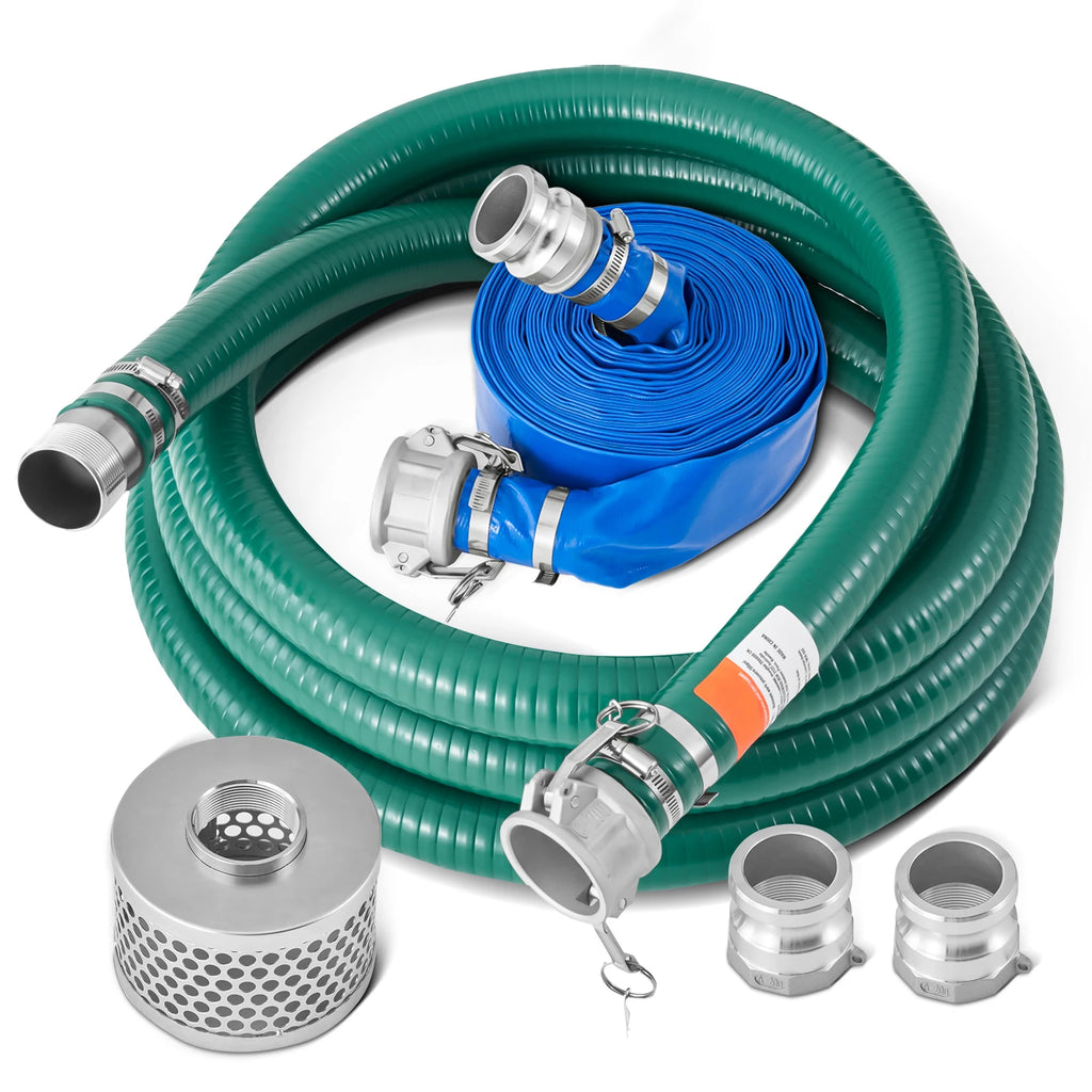 SucceBuy 2" Suction & Backwash Hose Kit