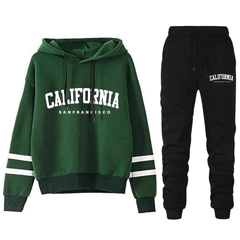 Women's California Hoodies and Pants — Separates or Set
