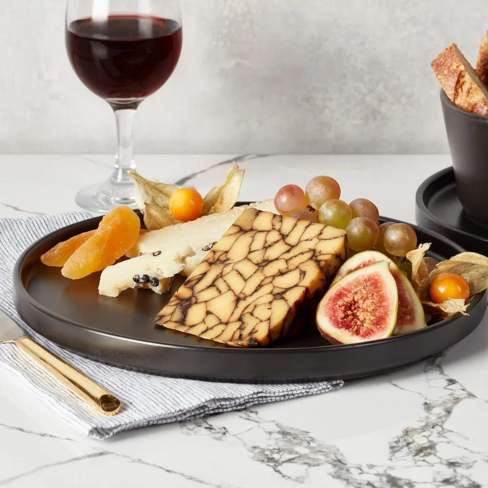 FEB.WIND Matte Black Ceramic Dinnerware