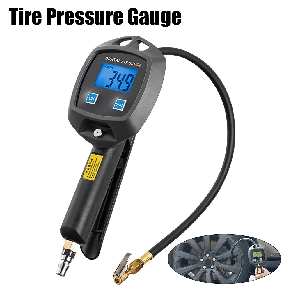 LEEPEE Digital Tire Inflator & Pressure Gauge