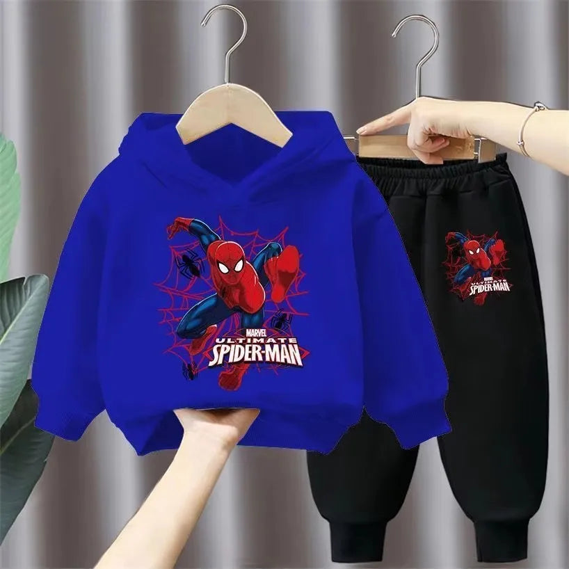 Children's Cartoon Sweatshirt and Pants Set