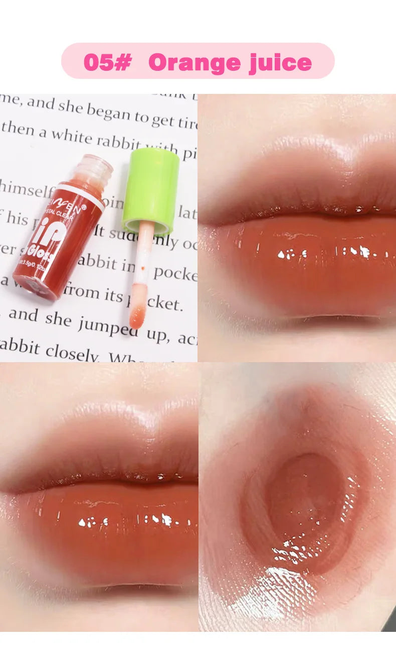 Mirror-Shine Lip Gloss – 6-Piece Set