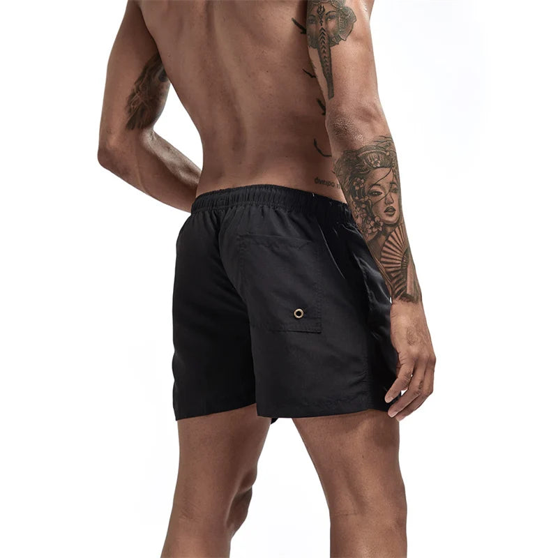 Men's Swim Trunks with Mesh Lining