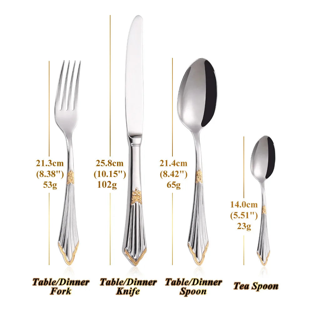 TD HOME ATD-1085 Stainless Steel Flatware