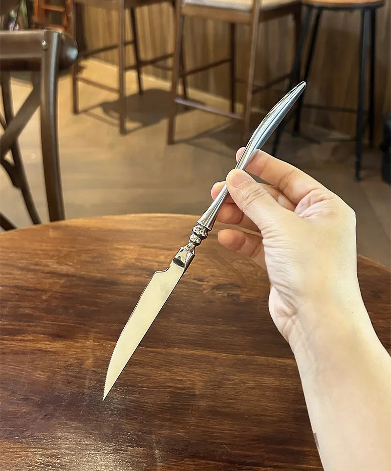 Stainless Steel Cutlery Set — 6 Pieces