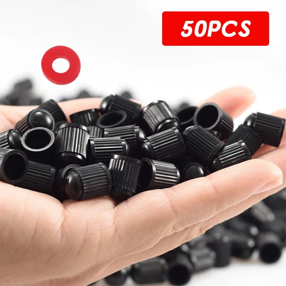 Plastic Schrader Valve Caps – Assorted Pack Sizes