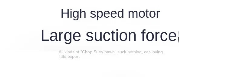 Compact Portable Car Handheld Vacuum