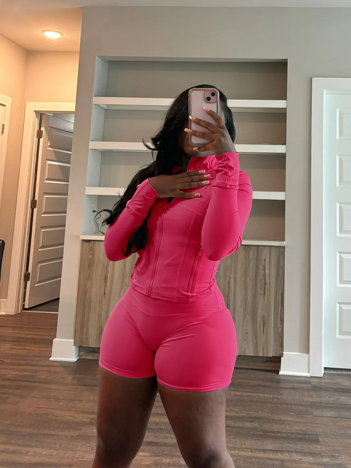 Sleeveless Top & Shorts Two-Piece Set