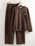 Women's Crewneck Sweatshirt and Pants Set