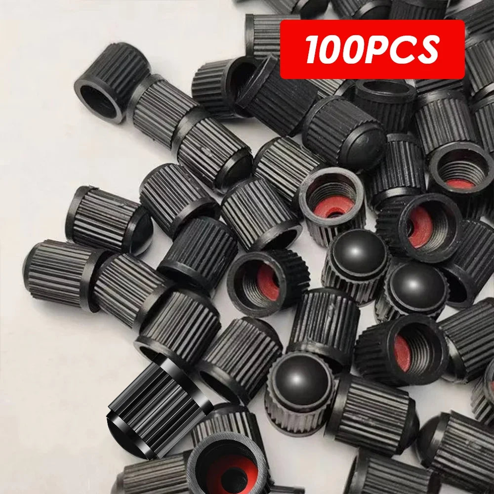 Plastic Schrader Valve Caps – Assorted Pack Sizes