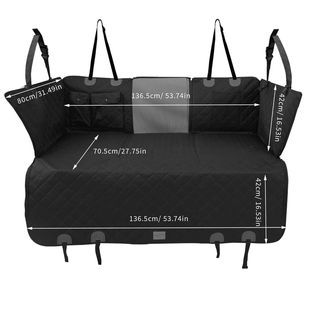 BINGOPAW Dog Back Seat Cover & Seat Extender