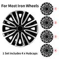 MOTENIO 15-Inch Wheel Covers – Set of 4