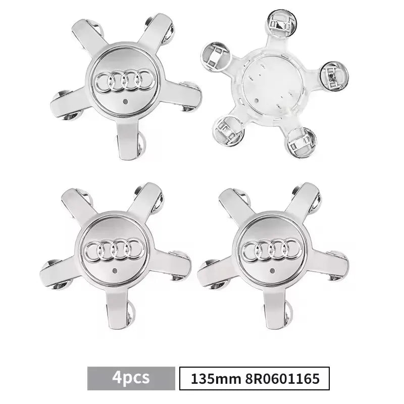 135 mm Replacement Wheel Center Caps – Set of 4
