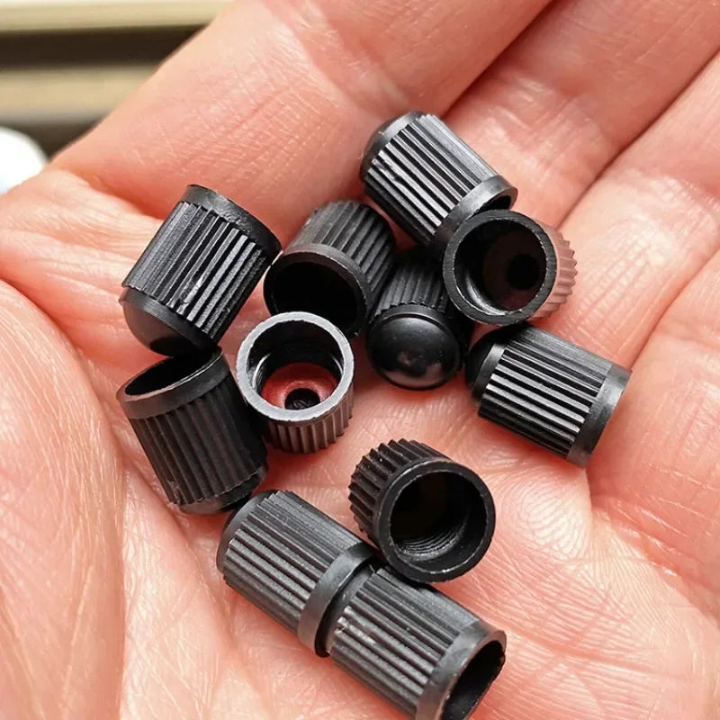Plastic Schrader Valve Caps – Assorted Pack Sizes