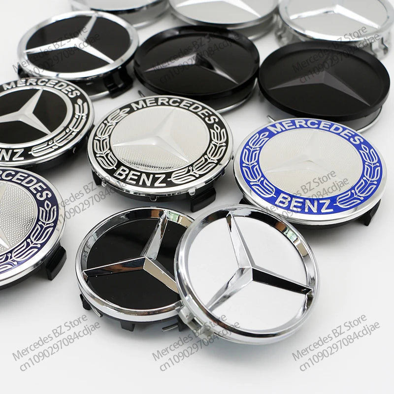Wheel Center Caps or Stickers – Set of 4