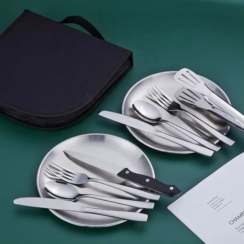 Picnic Tableware Set for Two