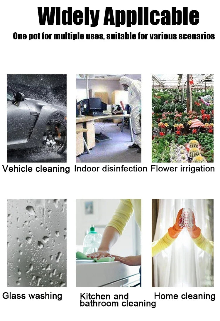 1.2 L Handheld Pump Pressure Spray Bottle