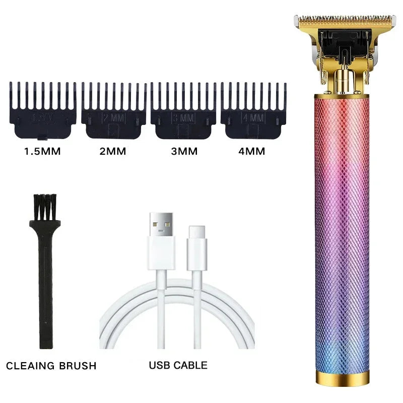 T9 Rechargeable Hair Trimmer – Vintage Style
