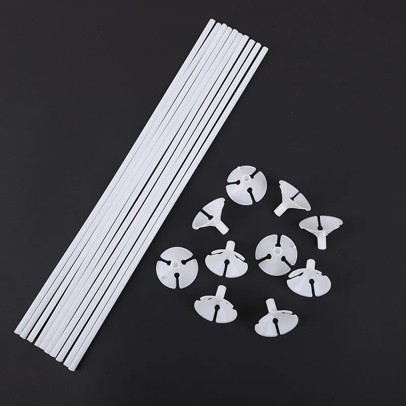 31 cm Plastic Balloon Sticks & Cups
