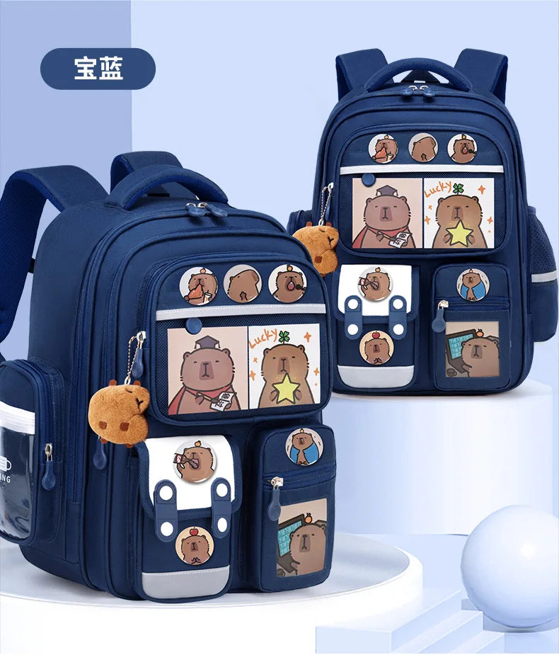 Capybara Kids' School Backpack