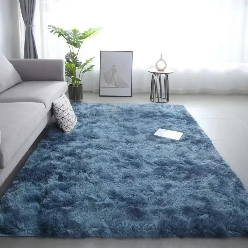Soft Gradient Polyester Area Rug