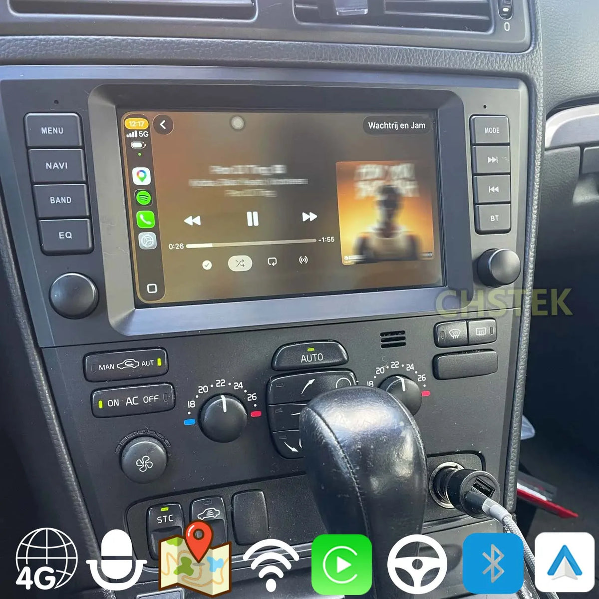 8-Inch Android Stereo for Selected Volvo Models