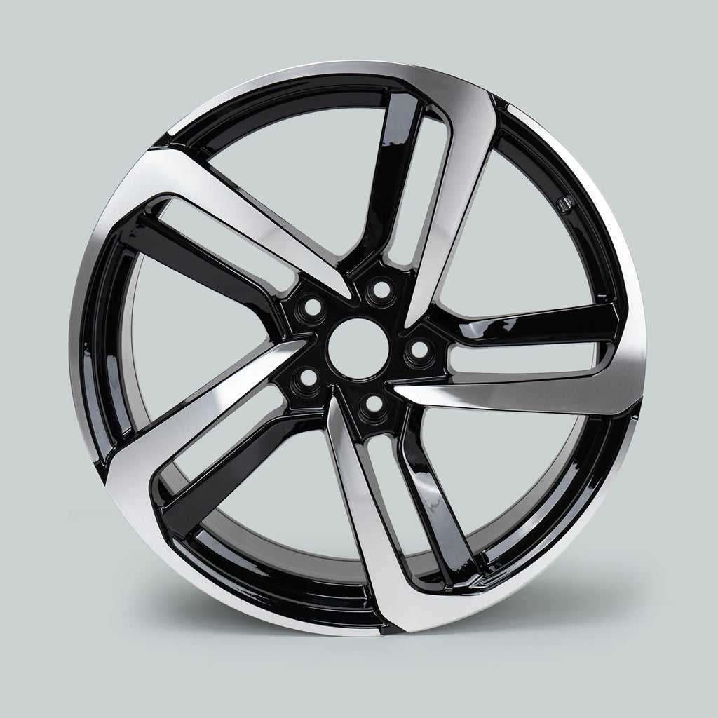 19×8.5 Aftermarket Alloy Wheel for Honda Accord – Black Machined