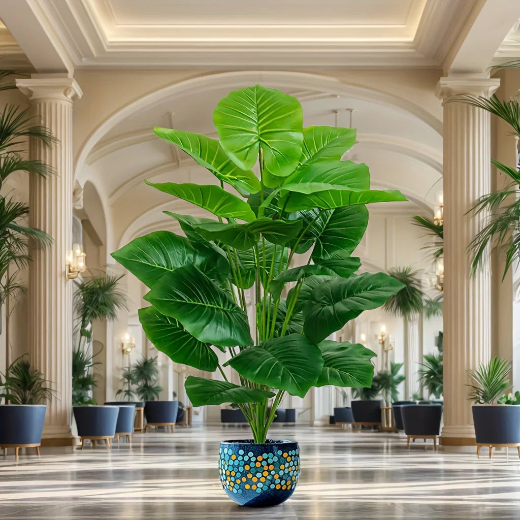 Artificial Palm Tree, 100 cm with 18 Leaves