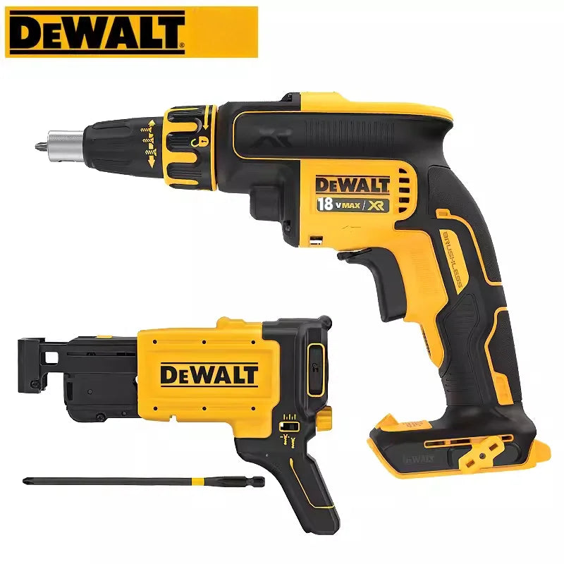 DEWALT DCF620 Drywall Screwdriver and Magazine Options