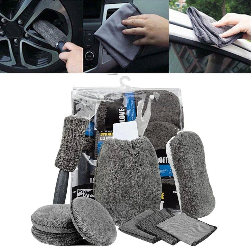 Car Wash & Interior Detailing Cleaning Kit