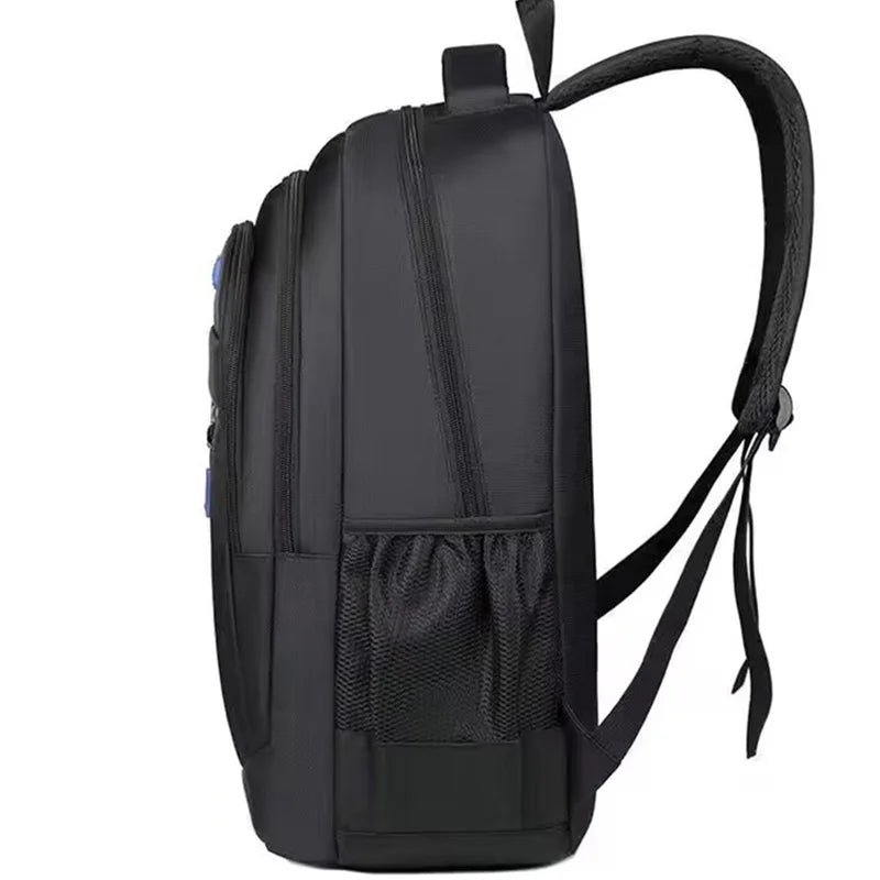Solid-Color Lightweight School Backpack