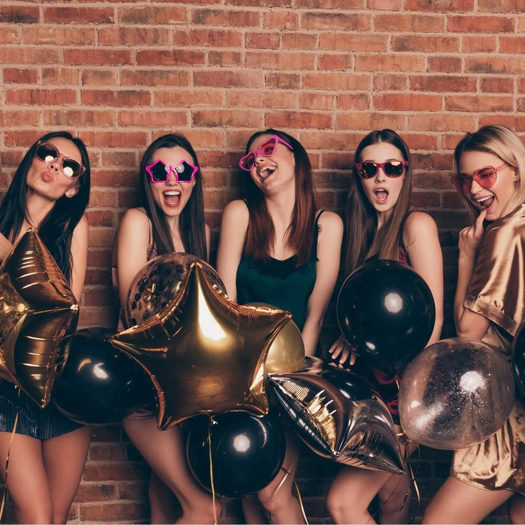 Black 12-Inch Latex Balloons, 5–100 Pack