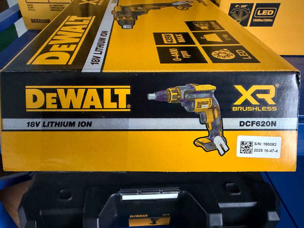 DEWALT DCF620 Drywall Screwdriver and Magazine Options