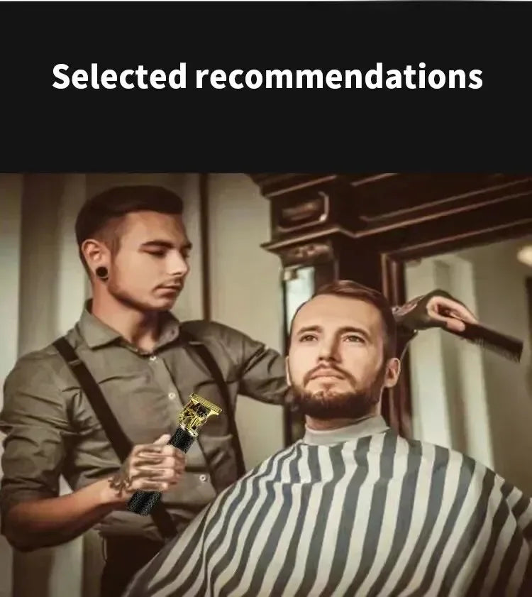 T9 Rechargeable Hair Trimmer – Vintage Style