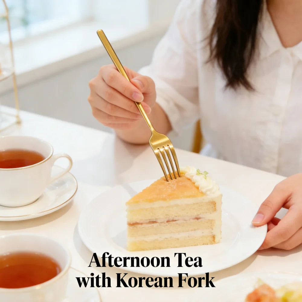 Stainless Steel Dinner Forks — 16 Pieces