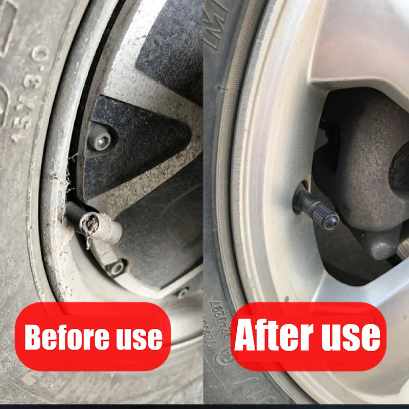 Plastic Tire Valve Caps – Pack of 100
