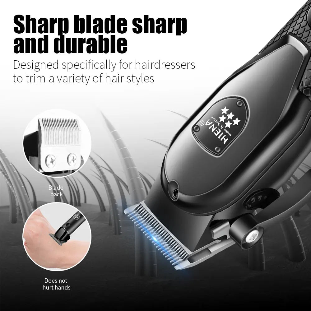 HIENA Rechargeable Hair Trimmer Kit