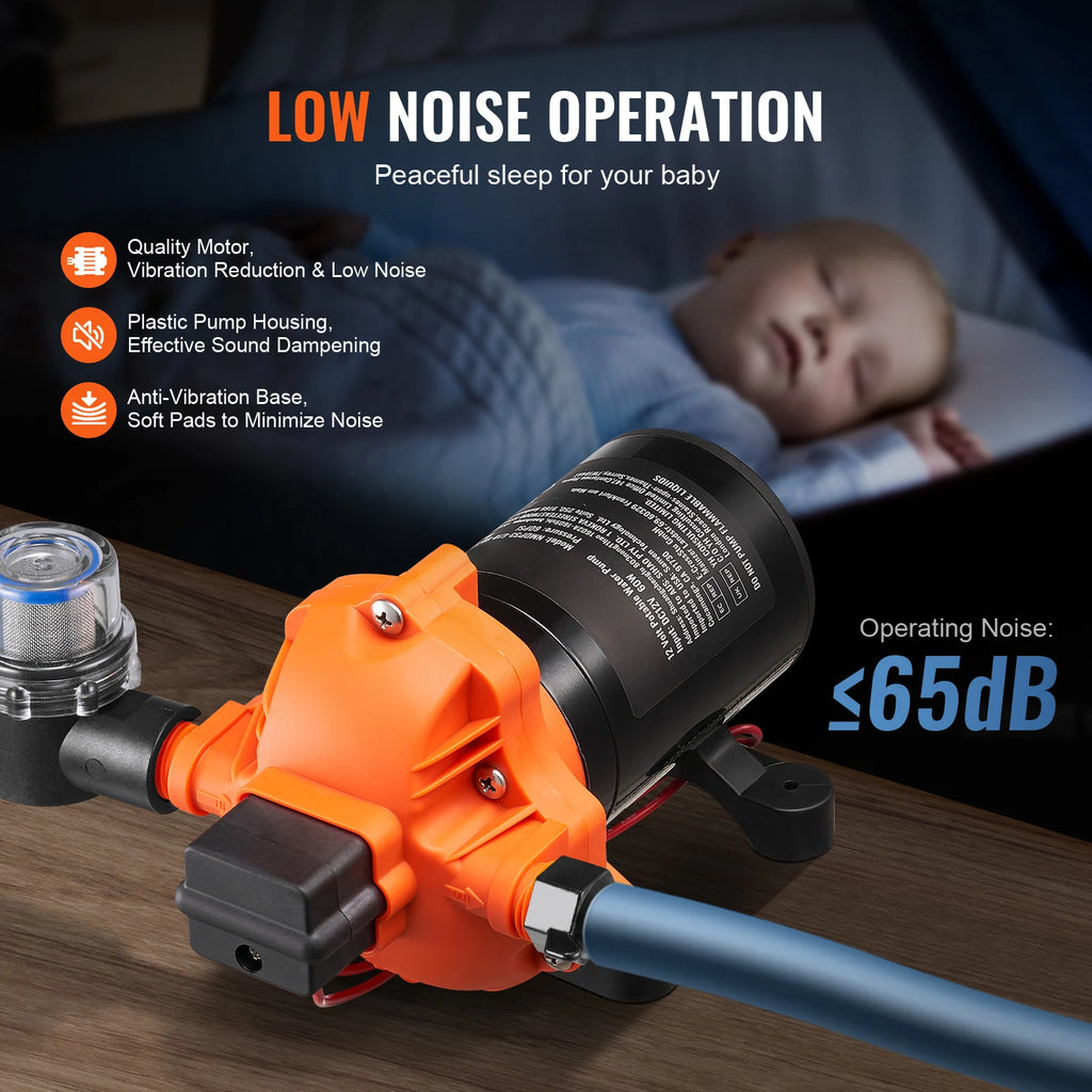 SucceBuy 12V Diaphragm Water Pump