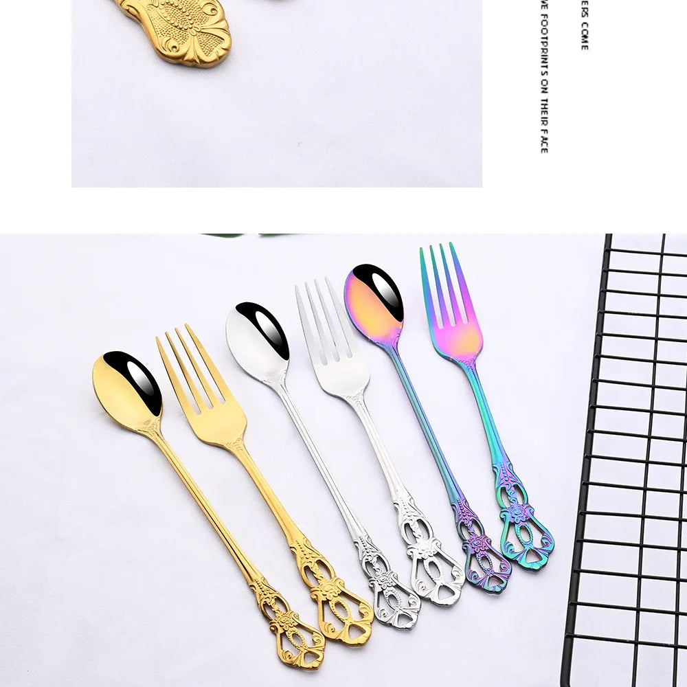 Zoseil Stainless Steel Flatware — 36 Pieces