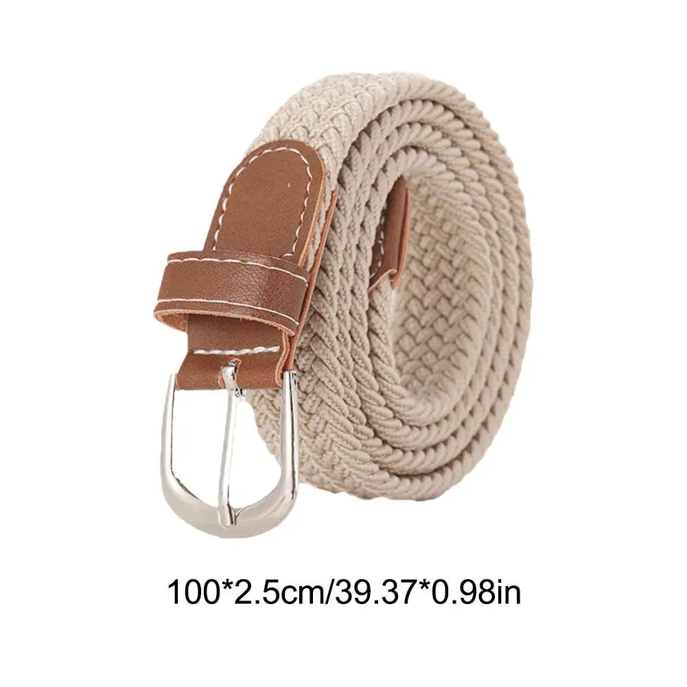 Unisex Elastic Woven Belt – 100 cm