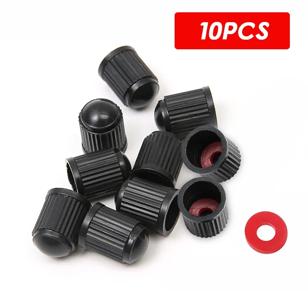 Plastic Schrader Valve Caps – Assorted Pack Sizes
