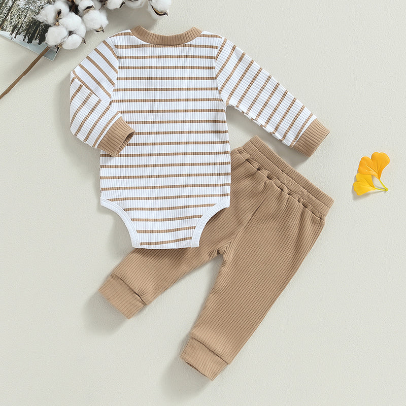 Baby Romper and Pants Set — Cotton Blend